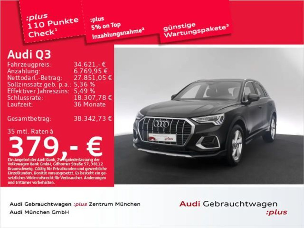 Audi Q3 Quattro S-Tronic 40 TDI