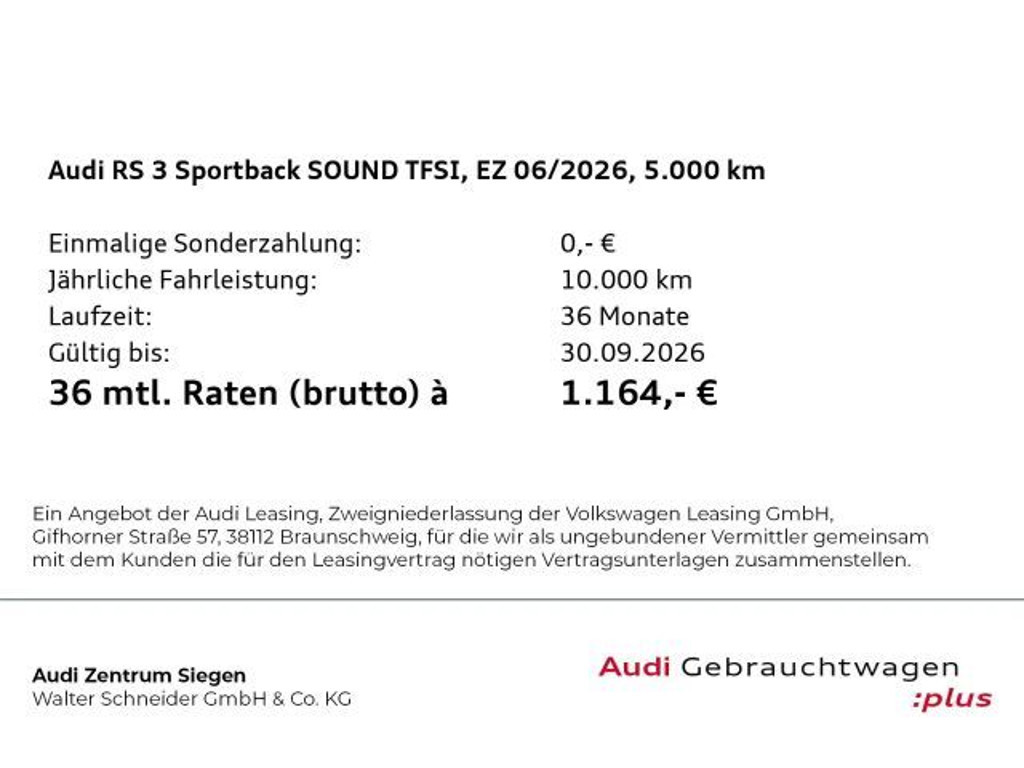 Audi RS3