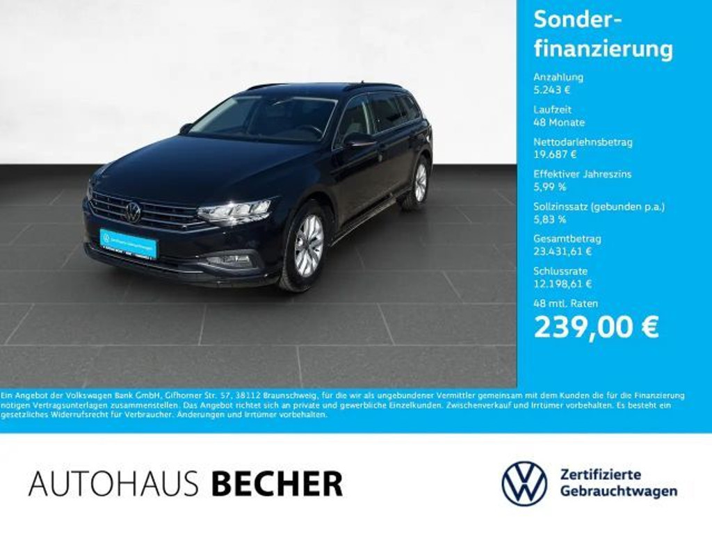 Volkswagen Passat Business DSG Variant 2.0 TDI