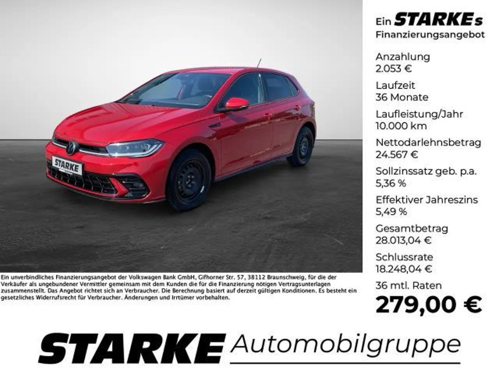 Volkswagen Polo DSG R-Line 1.0 TSI