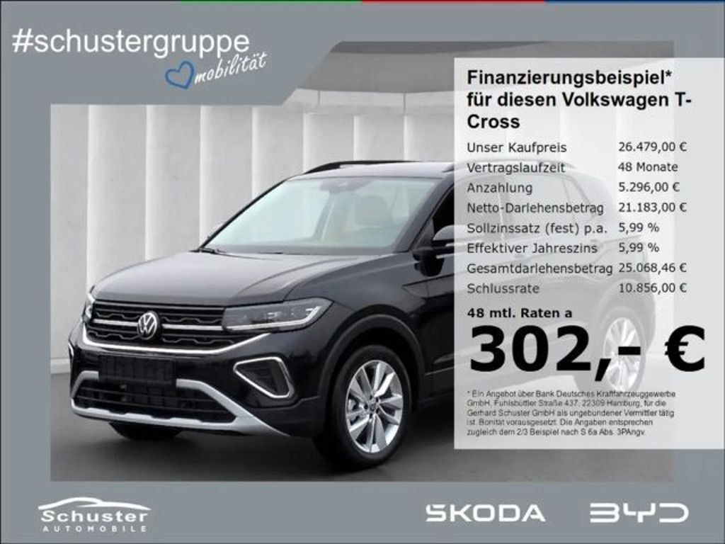 Volkswagen T-Cross DSG Life 1.0 TSI IQ.Drive