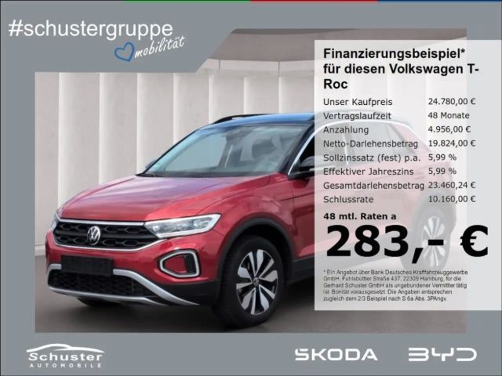 Volkswagen T-Roc GOAL 1.5TSI*StandHzg AHK LED+ ACC Navi SHZ