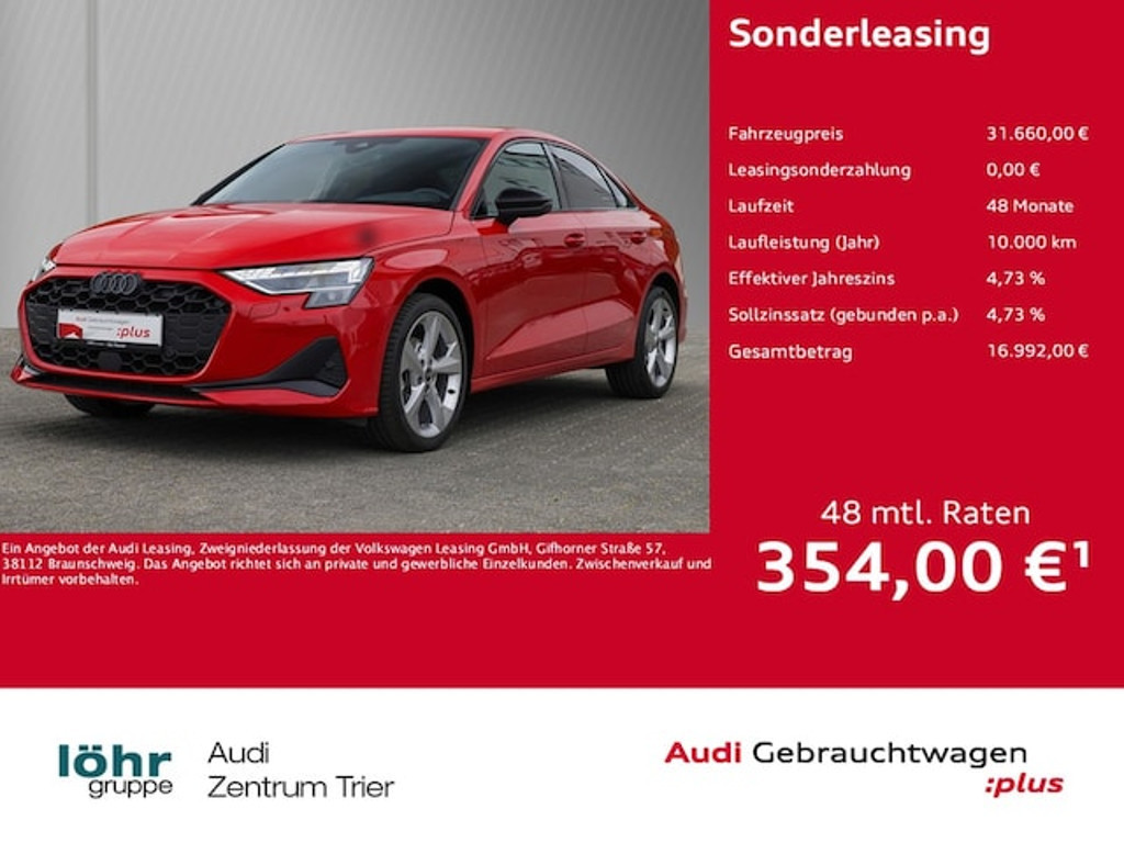 Audi A3 Sedan 30 TFSI