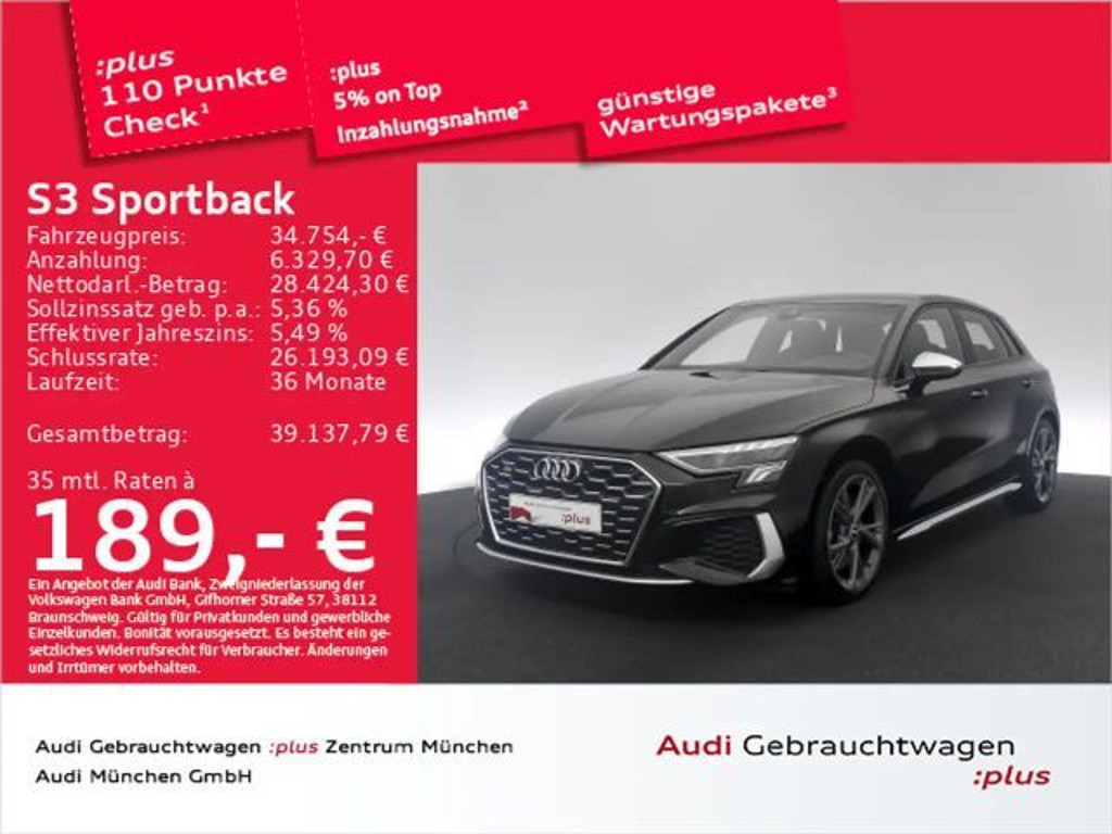 Audi S3 Sedan S-Tronic