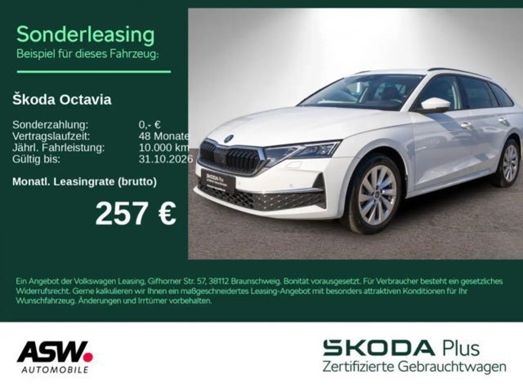 Skoda Octavia Combi 2.0 TDI Selection