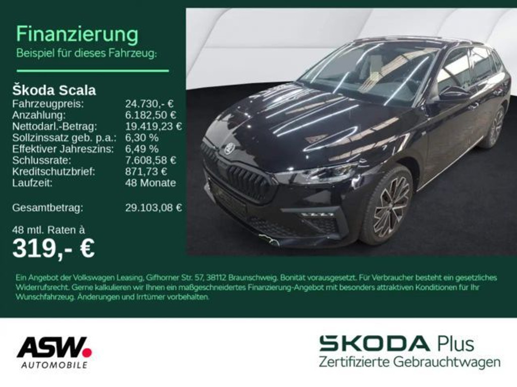 Skoda Scala 1.5 TSI Tour