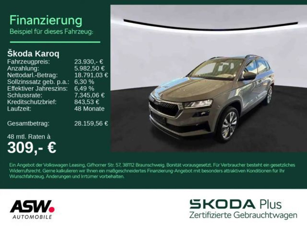 Skoda Karoq Style 2.0 TDI Style
