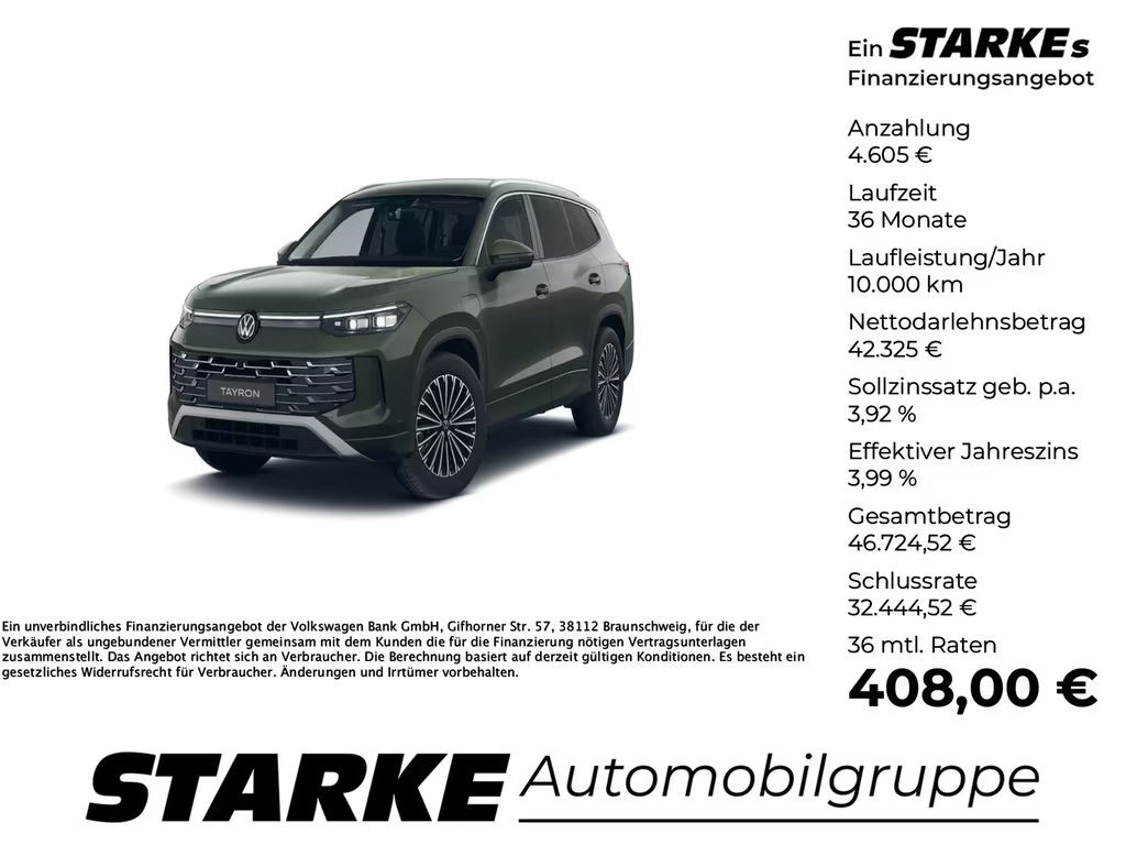 Volkswagen Tayron DSG eHybrid 1.5 TSI Elegance Elegance