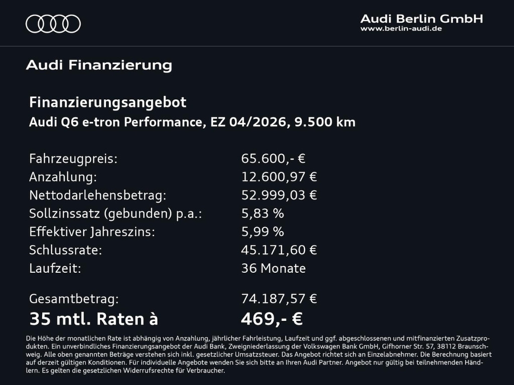 Audi Q6 e-tron