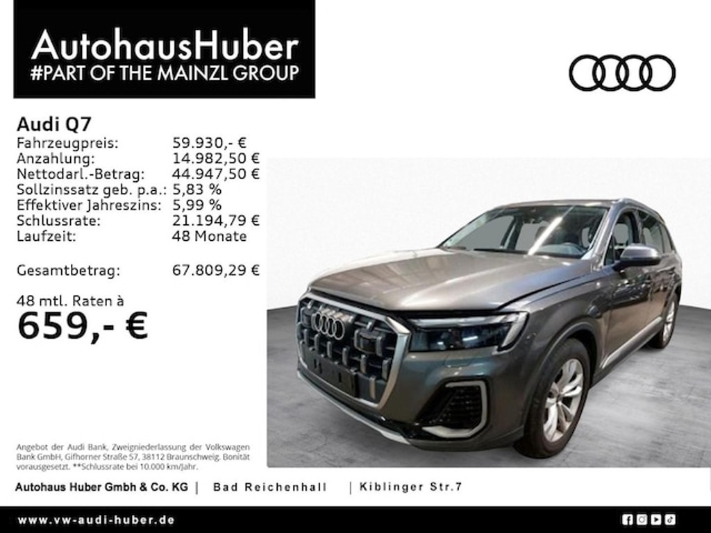 Audi Q7 Quattro 45 TDI