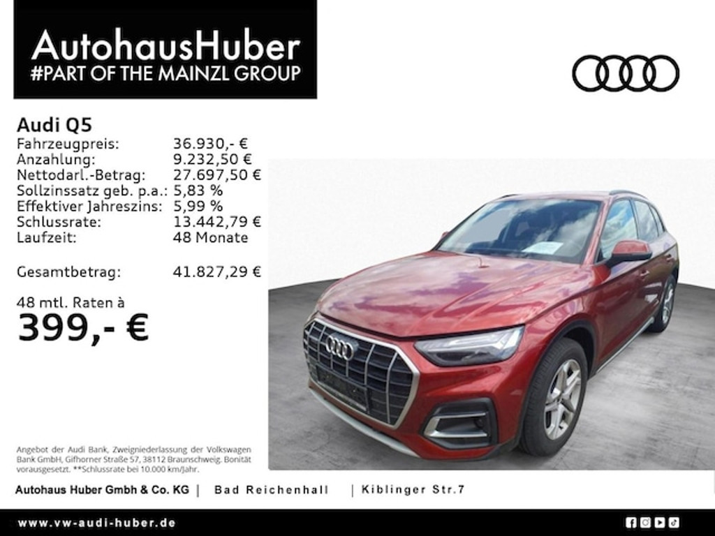 Audi Q5 Quattro S-Tronic 40 TDI