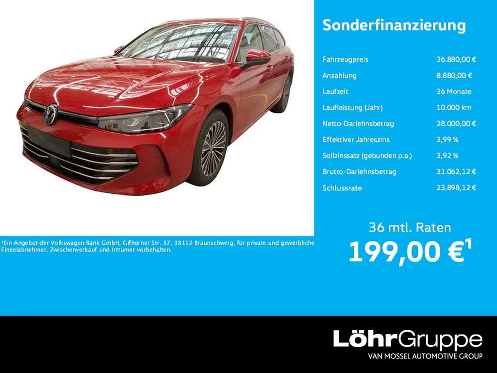 Volkswagen Passat DSG Variant 2.0 TDI Elegance Elegance