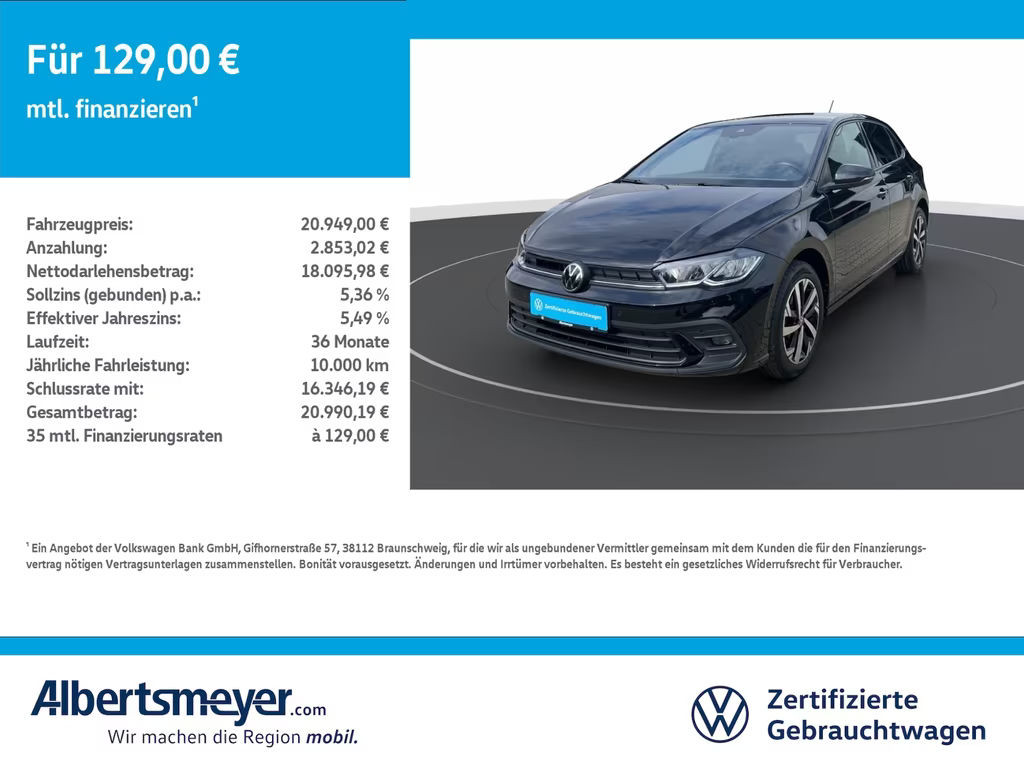 Volkswagen Polo 1.0 TSI