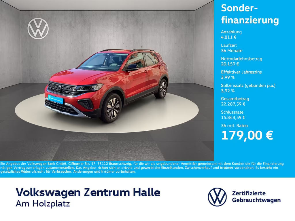 Volkswagen T-Cross DSG 1.0 TSI