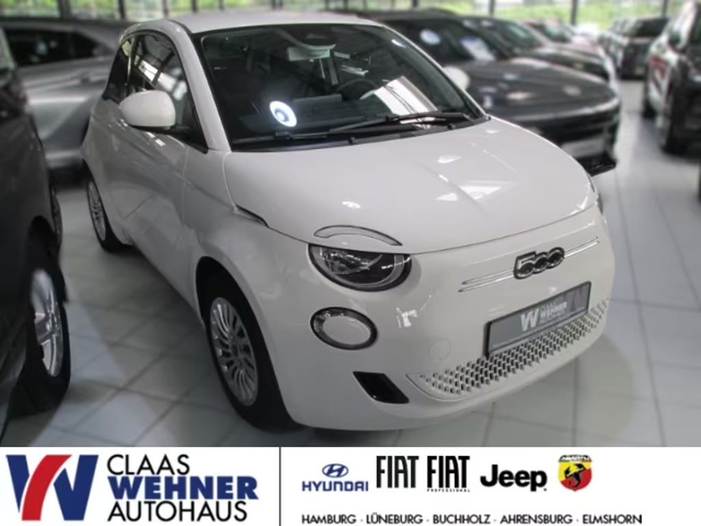 Fiat 500e 118 PS Android Apple CarPlay DAB Tempomat