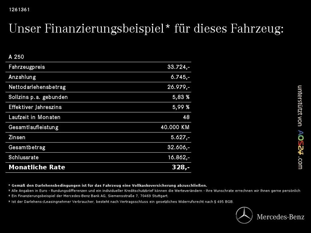 Mercedes-Benz A-Klasse