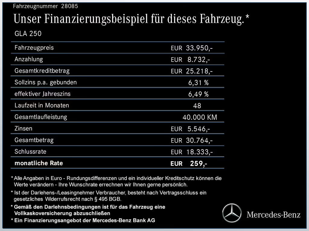 Mercedes-Benz GLA-Klasse