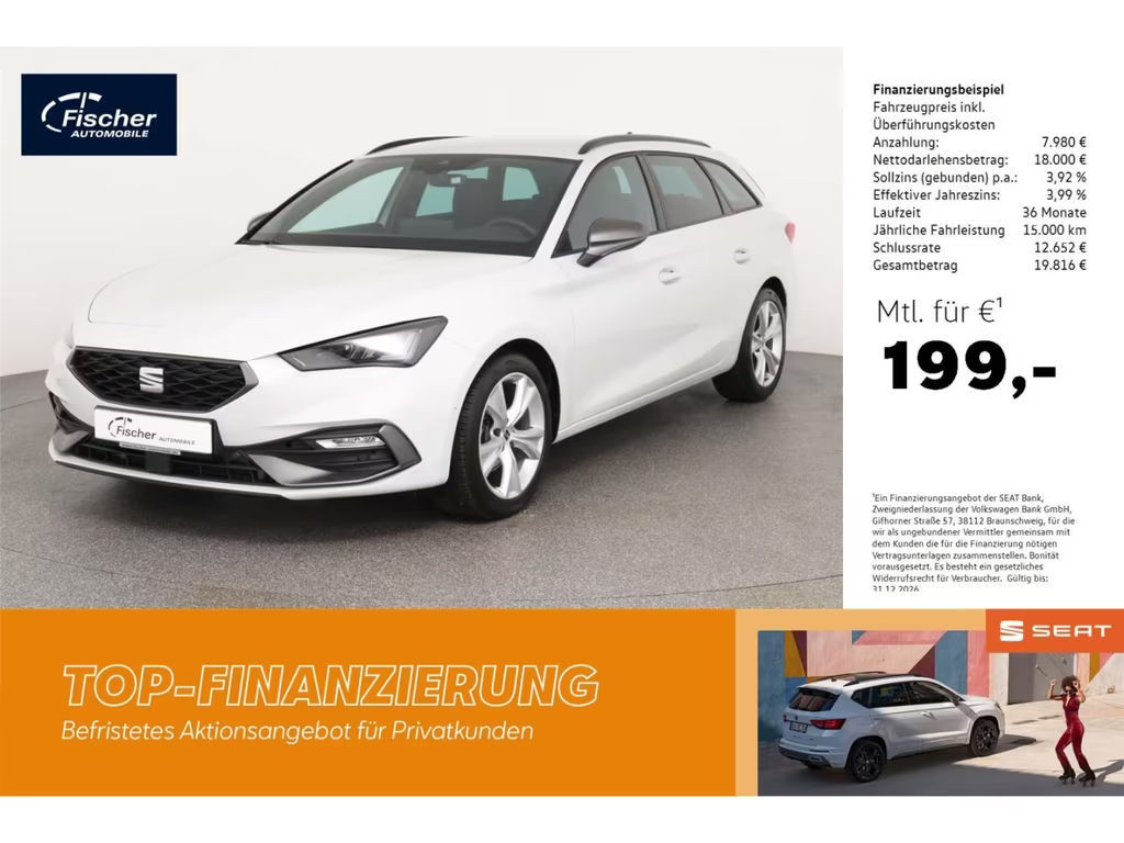 Seat Leon FR-lijn Sportstourer 1.5 eTSI DSG