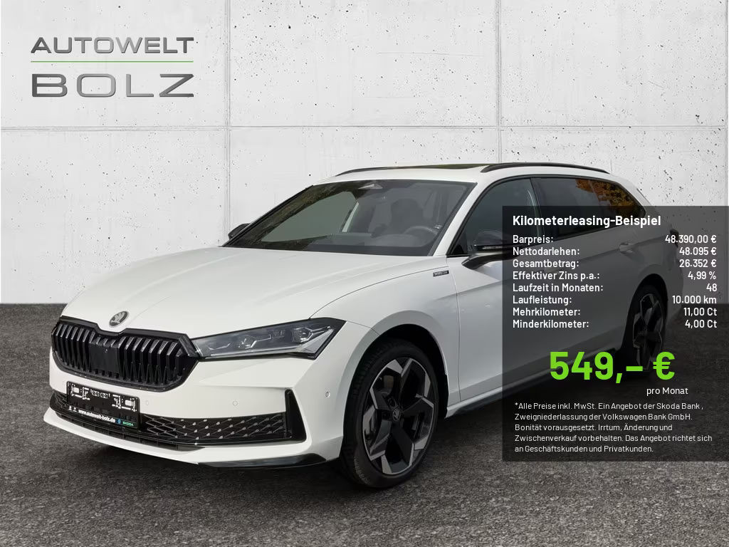 Skoda Superb Combi 4x4 Sportline 2.0 TDI
