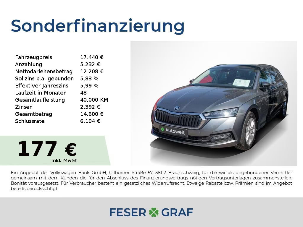 Skoda Octavia Ambition Combi 2.0 TDI