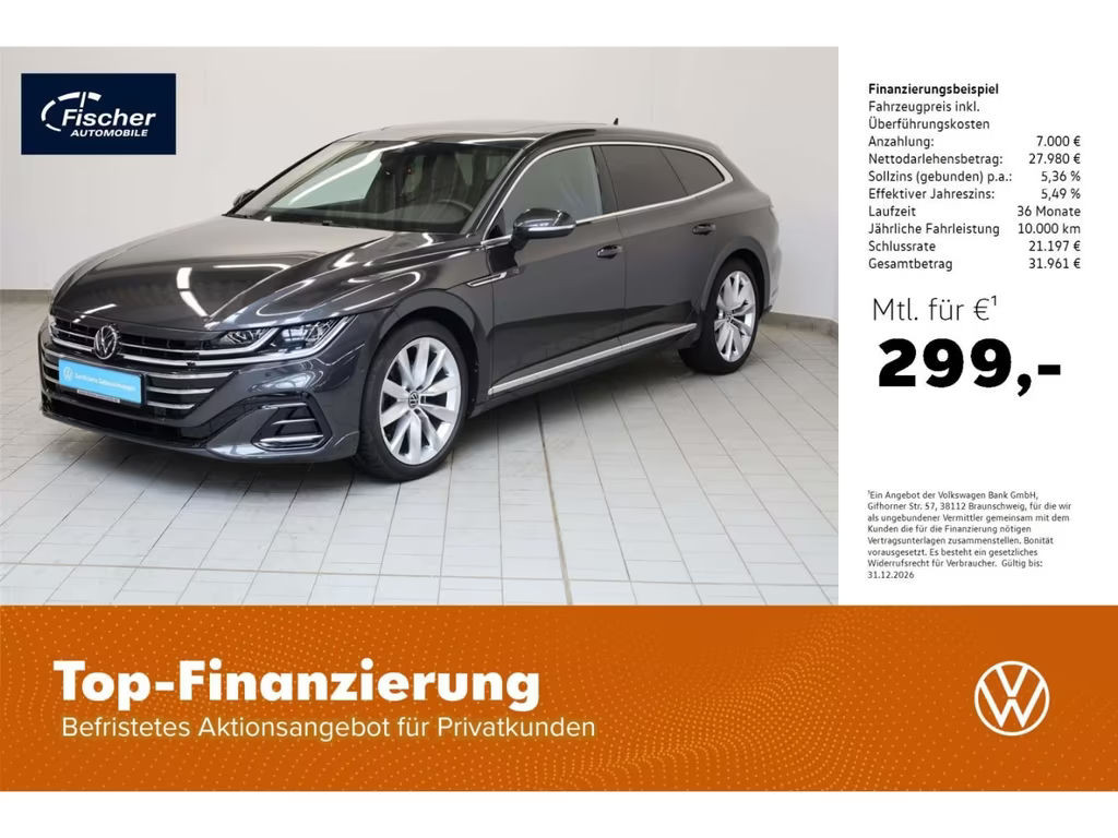 Volkswagen Arteon Shooting Brake R-Line 2.0 TSI
