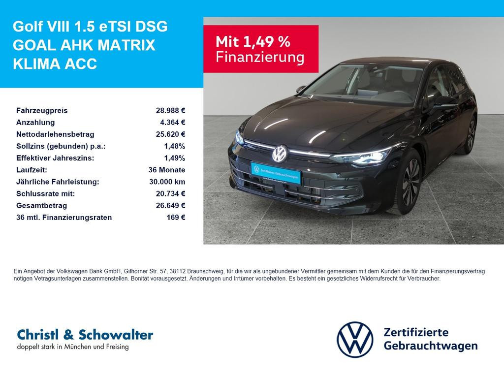 Volkswagen Golf DSG Golf VIII 1.5 eTSI