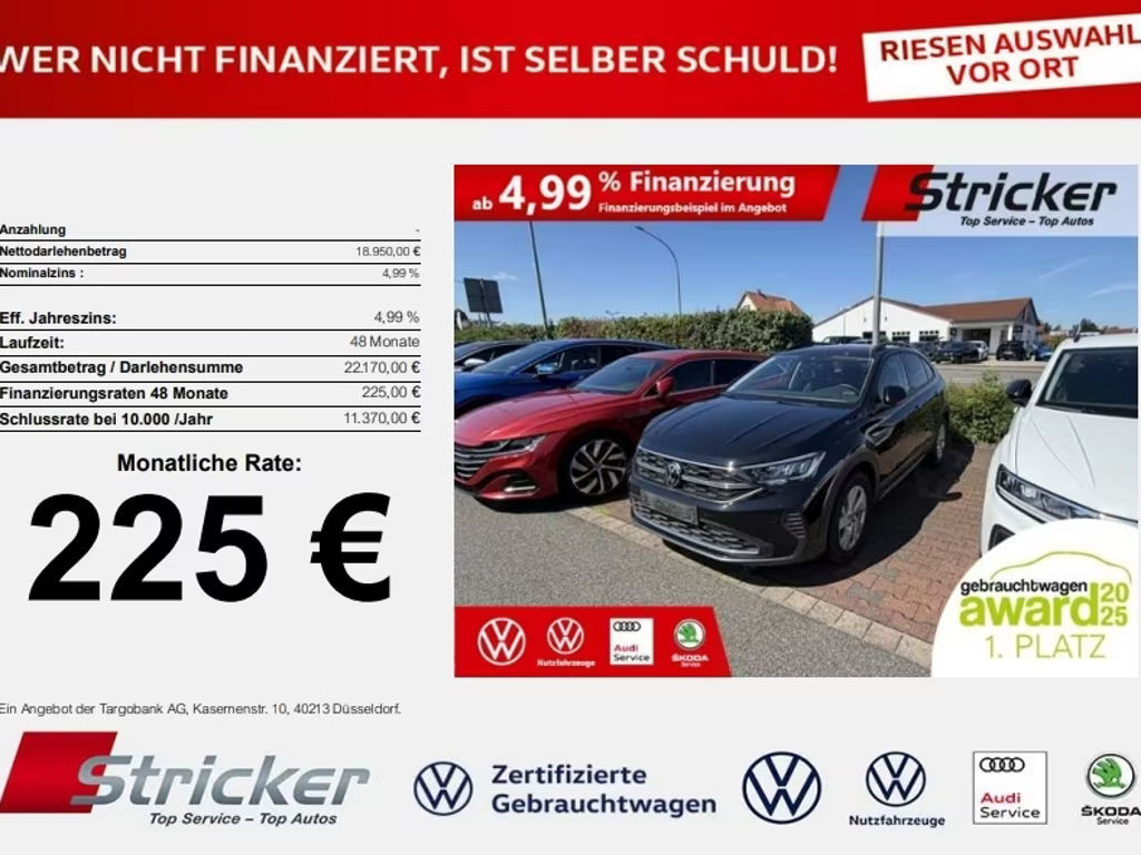 Volkswagen Taigo Life 1.0 TSI