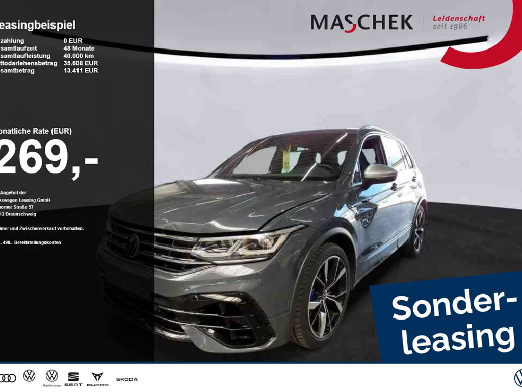 Volkswagen Tiguan R *Sonderleasing* AHK HuD H&K inkl. WR!