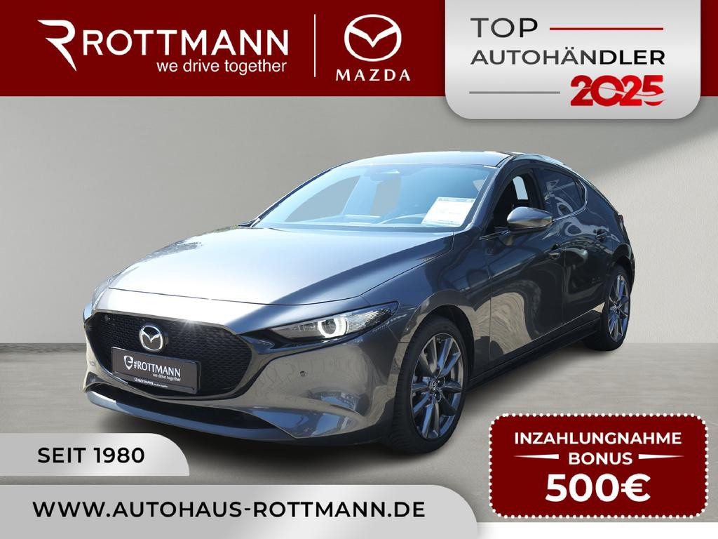 Mazda 3 140ps Aut. CENTRE-Line DESIGN-Paket ACC aWR Qi