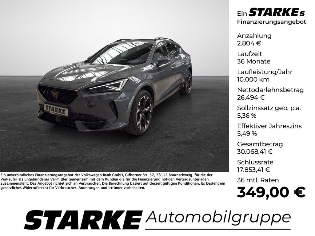 Cupra Formentor 1.4 DSG e-Hybrid
