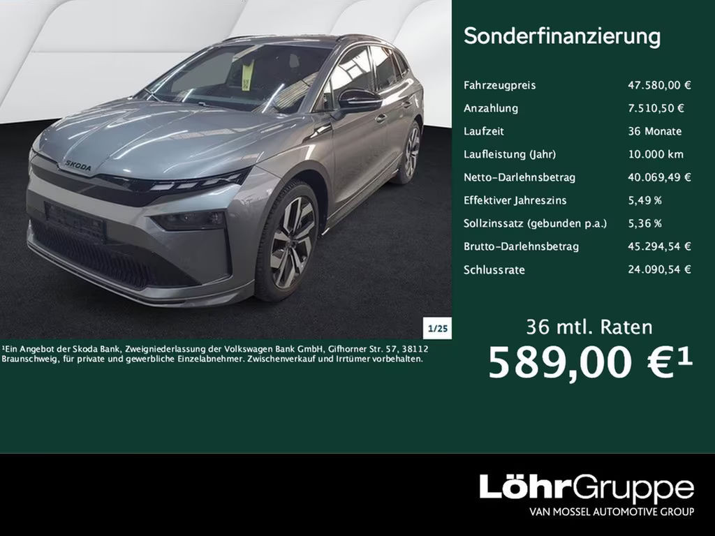 Skoda Enyaq iV Sportline