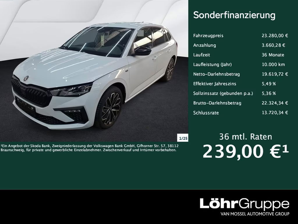 Skoda Scala 1.0 TSI Selection