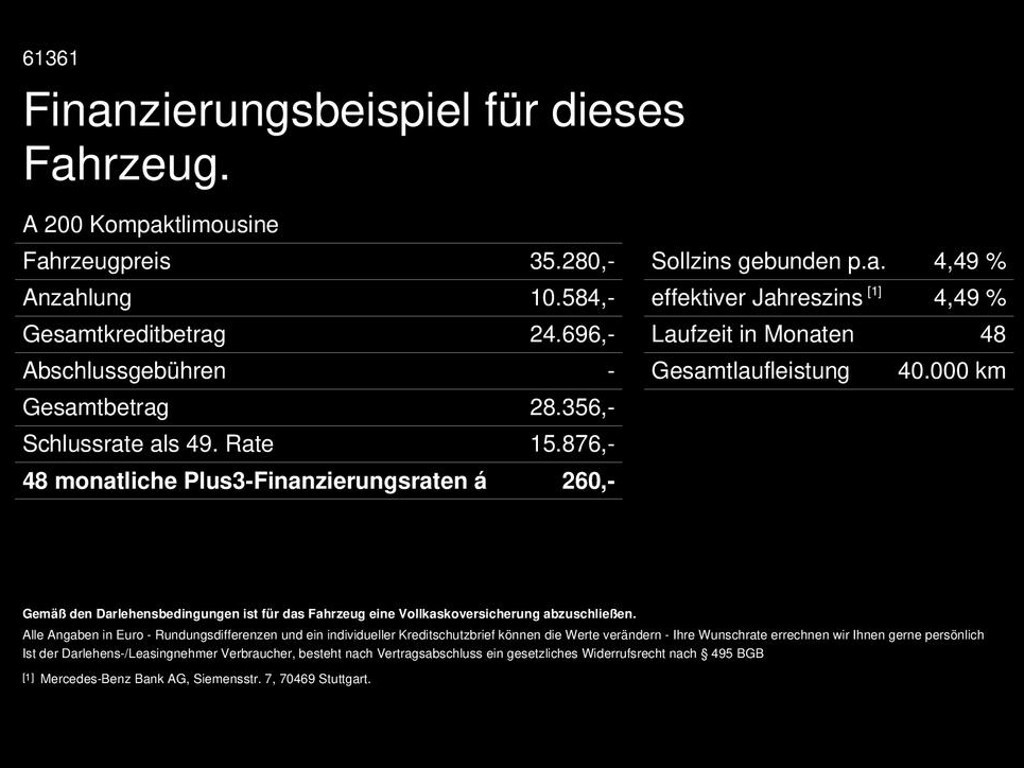 Mercedes-Benz A-Klasse