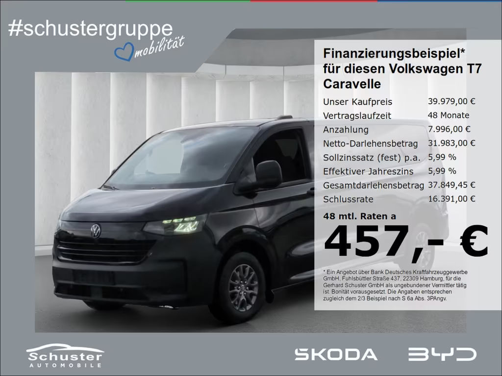 Volkswagen Caravelle Lang T7