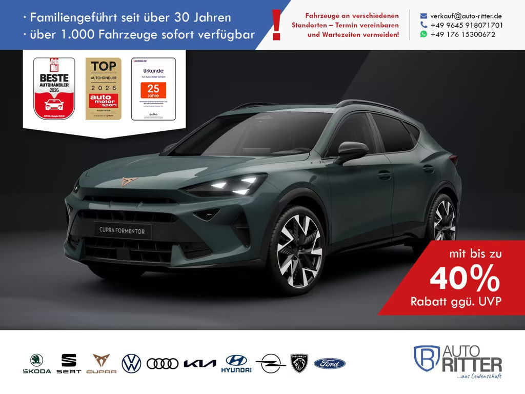Cupra Formentor ACC|AHK|RFK|PANO|LED|Carplay|Klima...