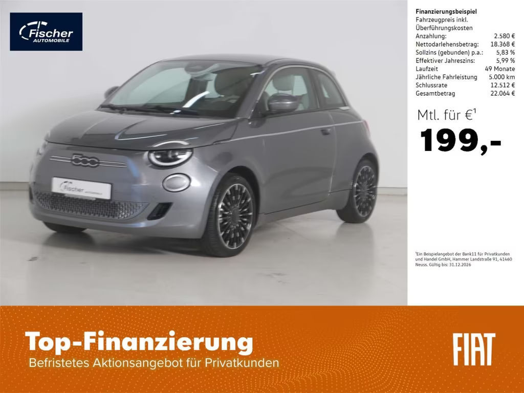 Fiat 500e by Bocelli
