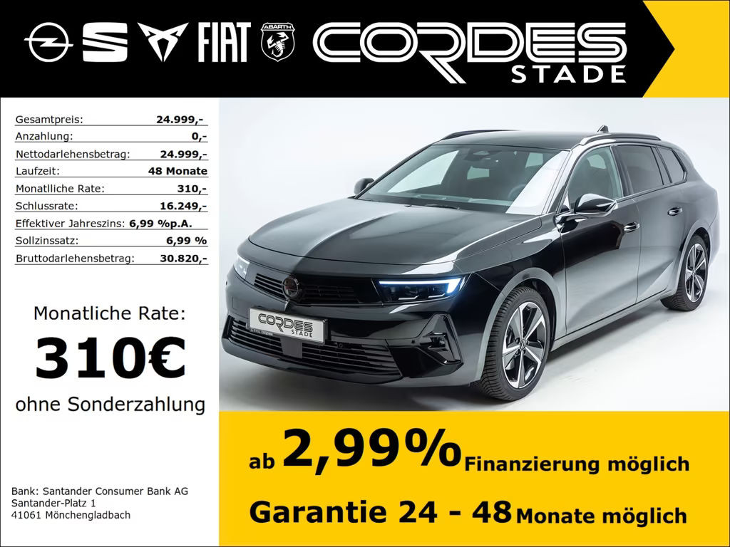 Opel Astra Sports Tourer Grand Sport GS-Line