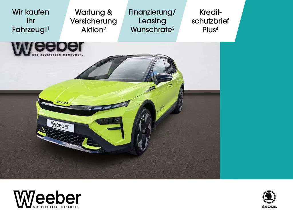 Skoda Elroq ELROQ 4x4 RS Lounge HeadUp AHK Navi LED Kamera