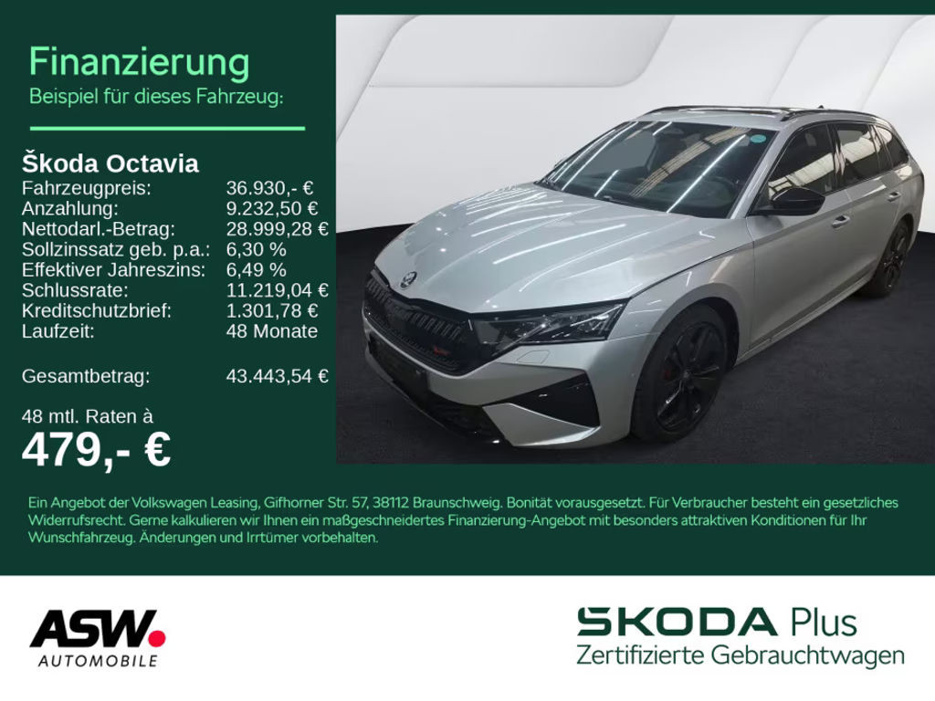 Skoda Octavia Combi RS 2.0 TSI