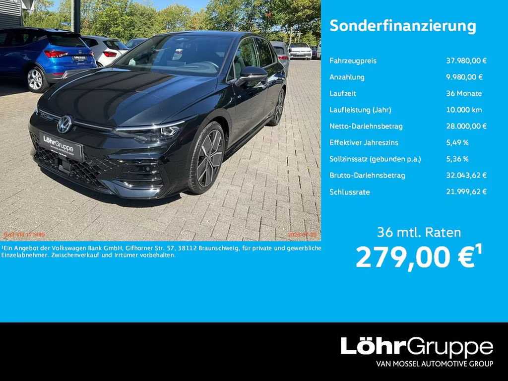 Volkswagen Golf DSG Style R-Line IQ.Drive 2.0 TDI