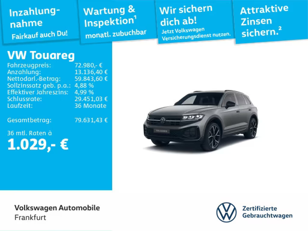 Volkswagen Touareg 4Motion R-Line 3.0 V6 TDI