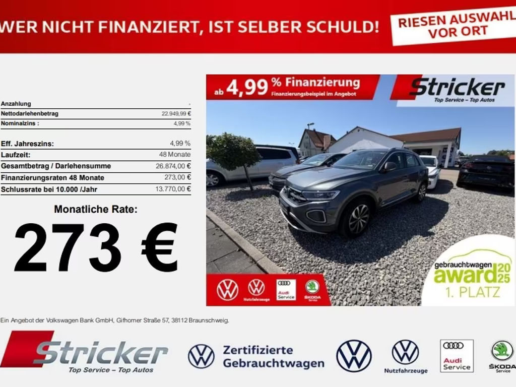 Volkswagen T-Roc Style 1.5 TSI