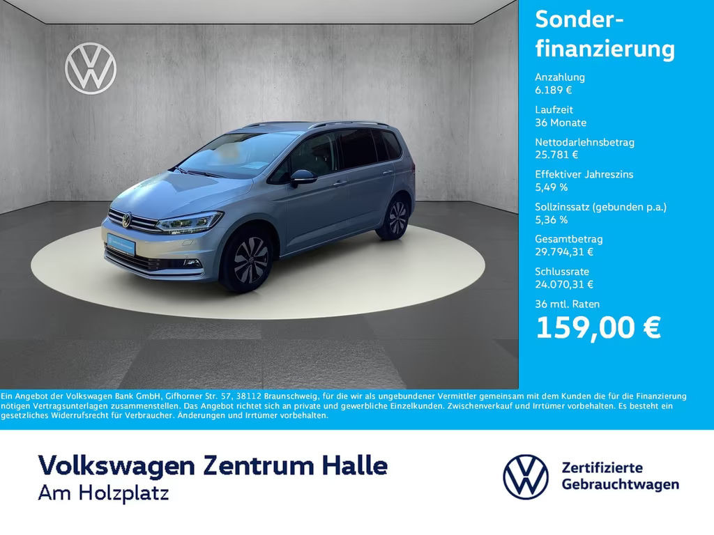 Volkswagen Touran DSG 1.5 TSI