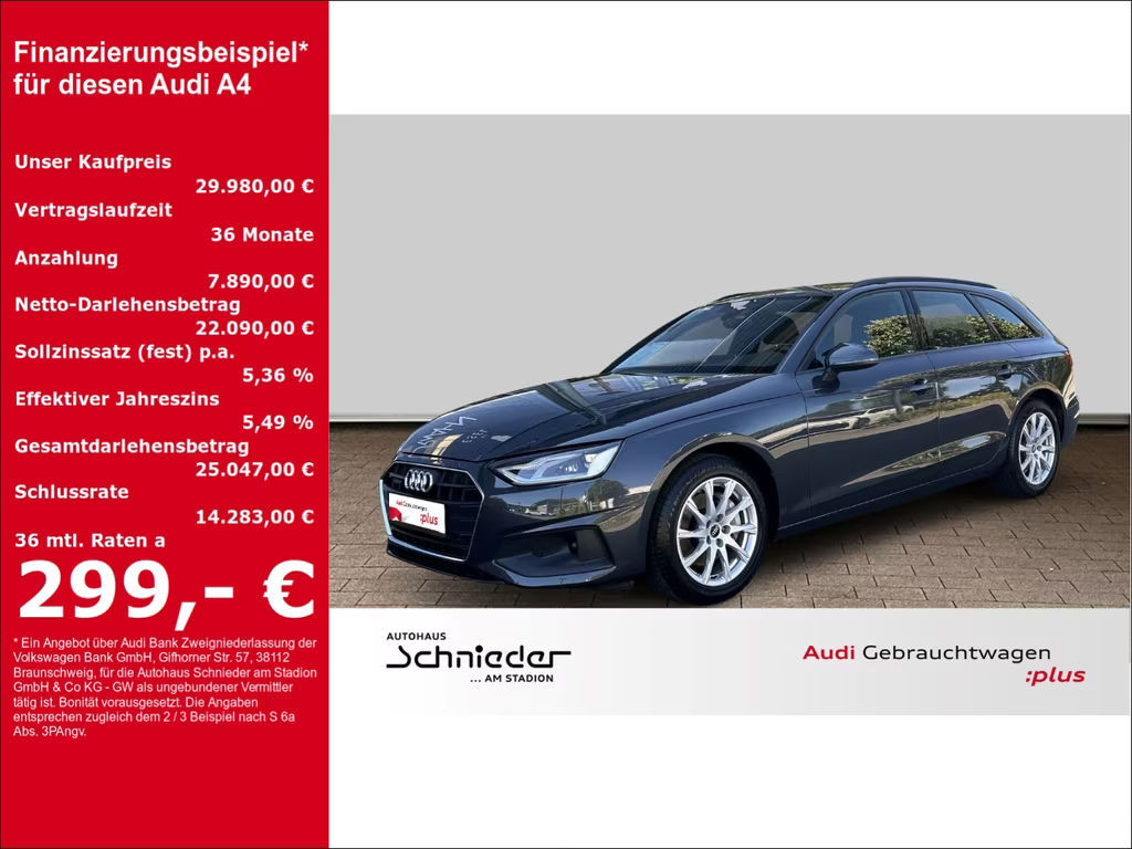 Audi A4 Avant Quattro S-Tronic 40 TDI