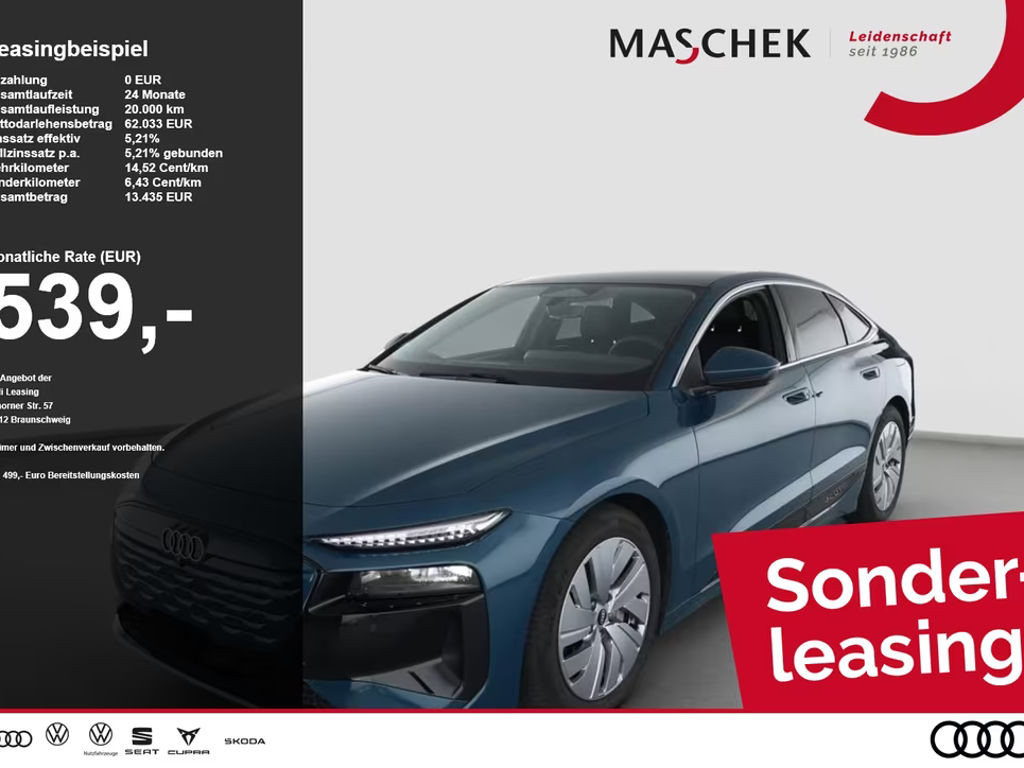 Audi A6 e-tron AHK Pano 0.25% 360° Matrix Memory AHK