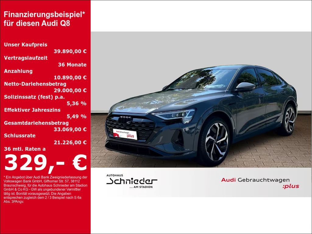 Audi Q8 Sportback Quattro