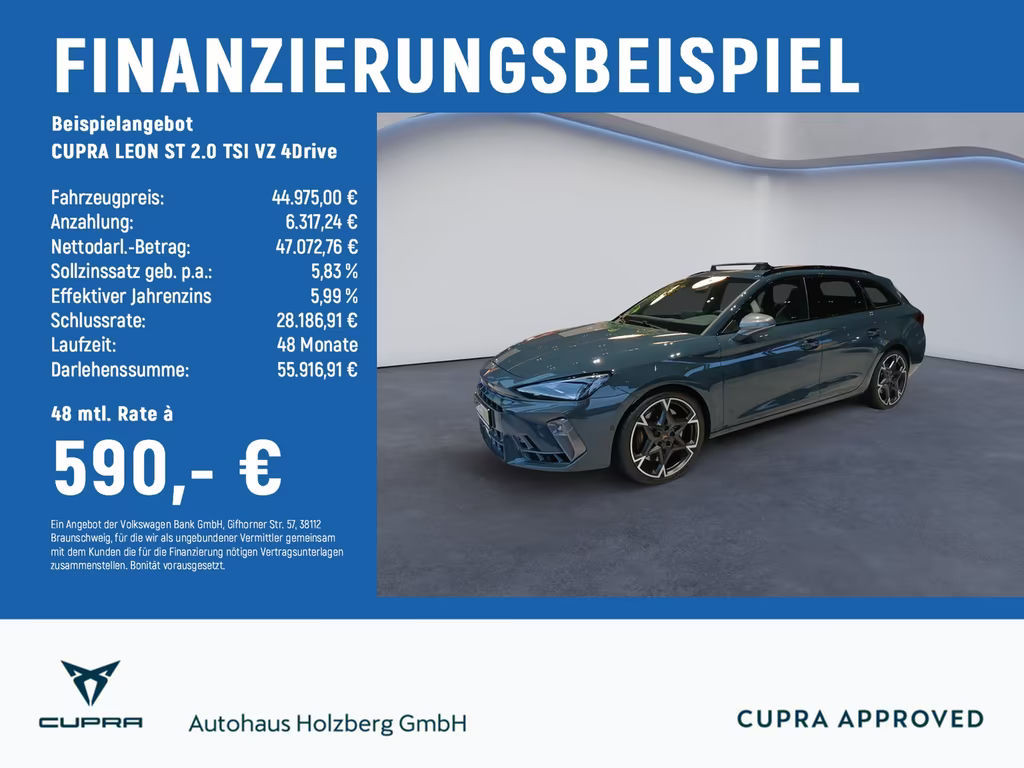 Cupra Leon ST 4Drive 2.0 TSI VZ