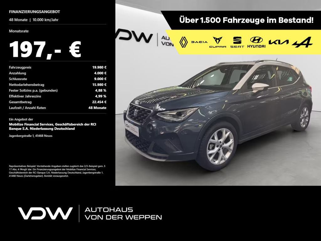 Seat Arona FR-lijn 1.0 TSI