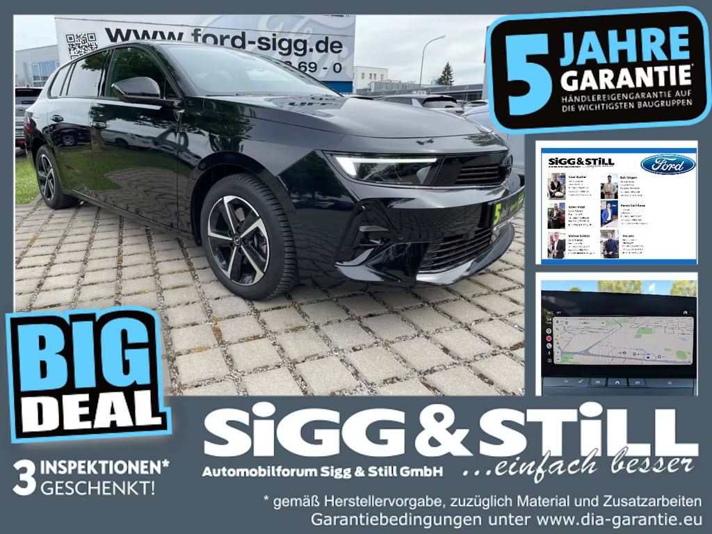 Opel Astra Sports Tourer Grand Sport 1.2 Turbo Turbo GS-Line