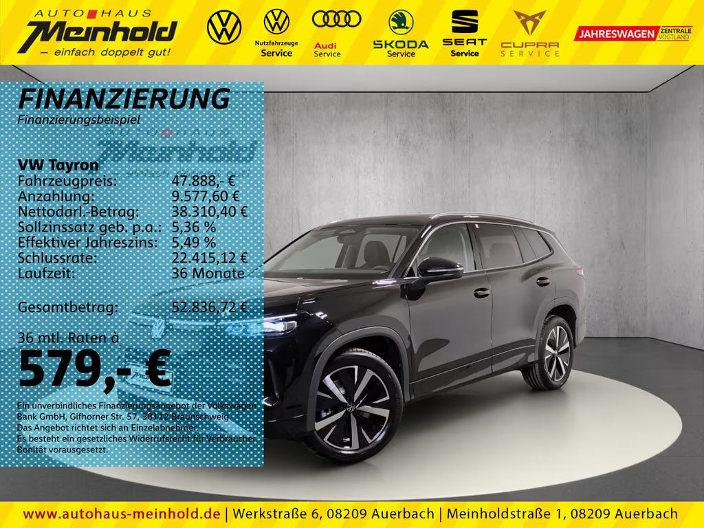 Volkswagen Tayron DSG Life 1.5 TSI